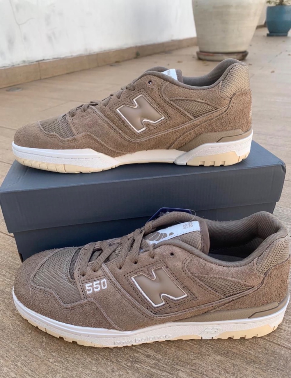 New Balance 550 Mushroom