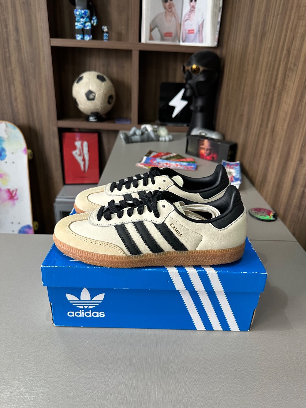 adidas Samba OG Cream White Core Black