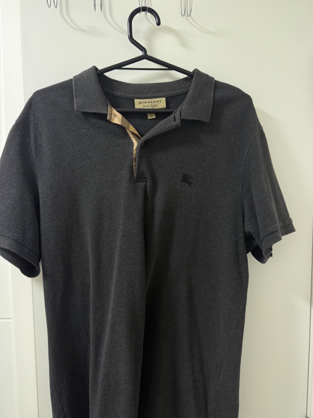 Camisa Burberry Vintage Polo Grey