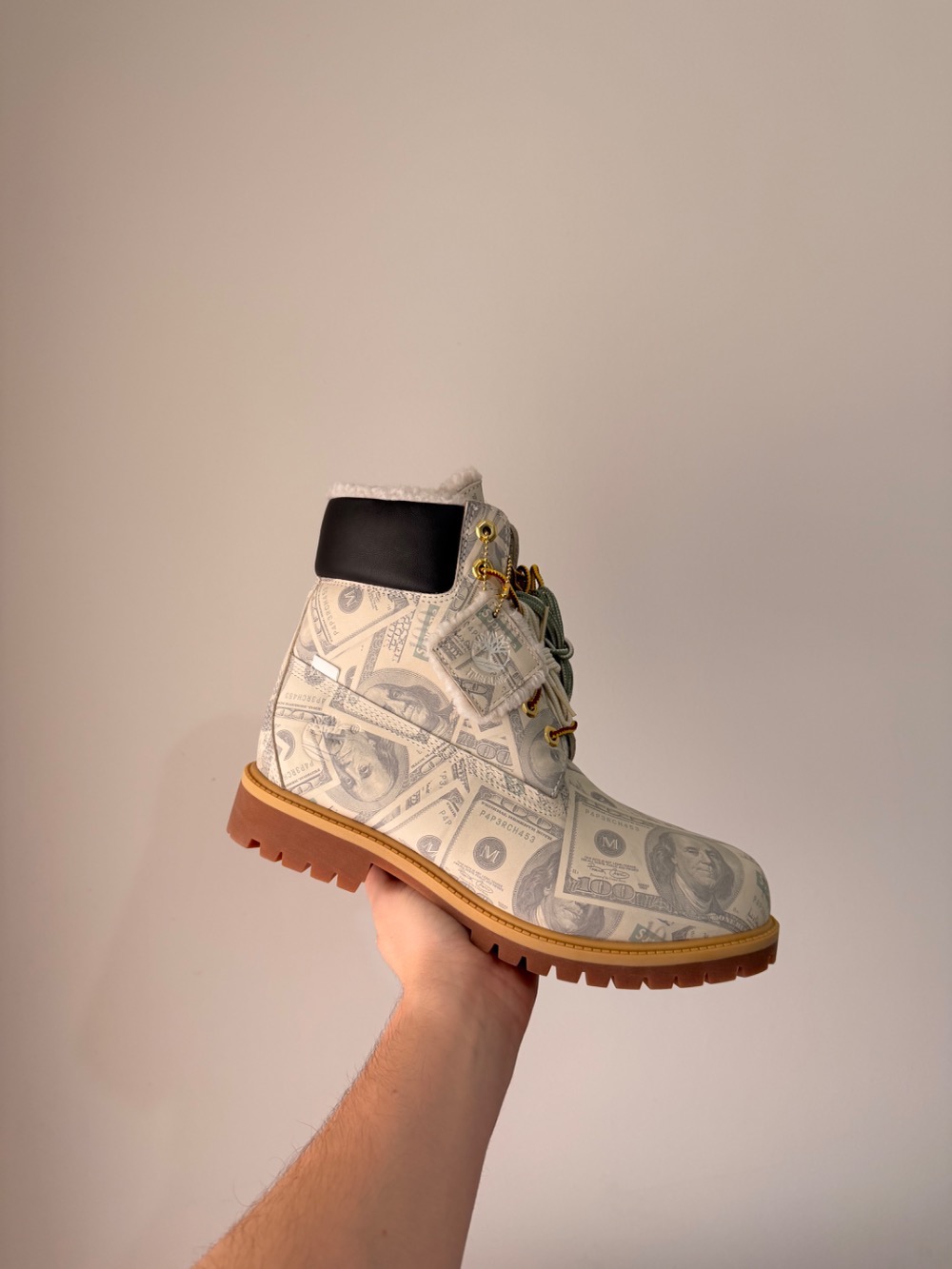 Maison Margiela x Supreme x Timberland Bota 6" Premium Money SS26-W4