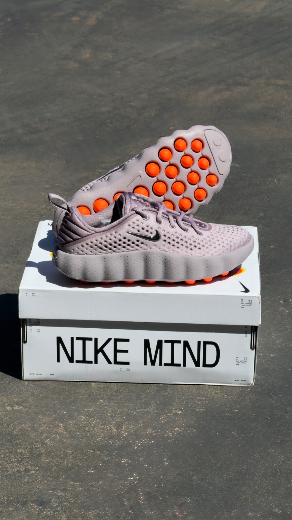 Nike Mind 002 Light Violet Ore — 35.5 / 36, Novo