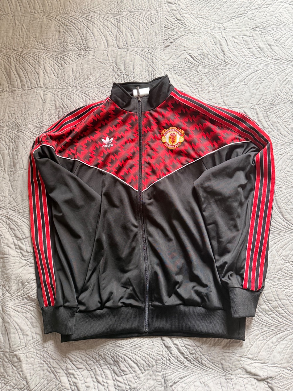 Adidas vintage Jaqueta Manchester United remake 91