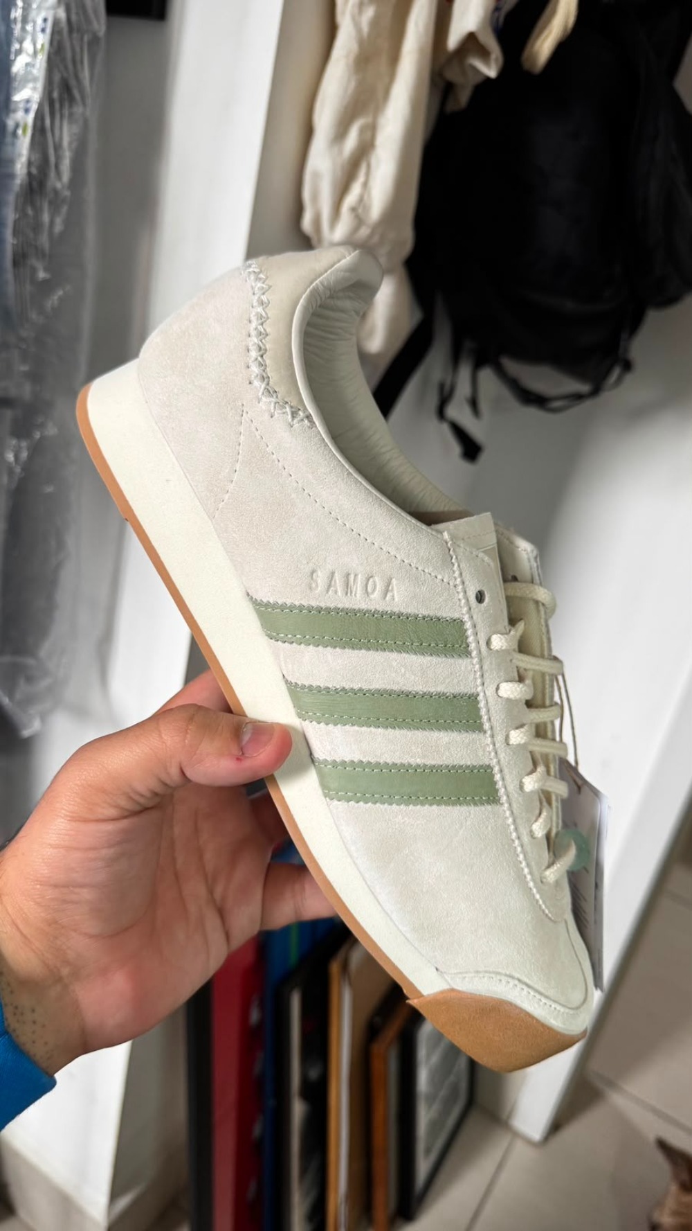 Maha x adidas Samoa Half Green