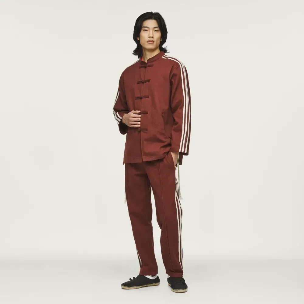 CLOT x adidas Jaqueta Fox Brown — P / XG, Novo