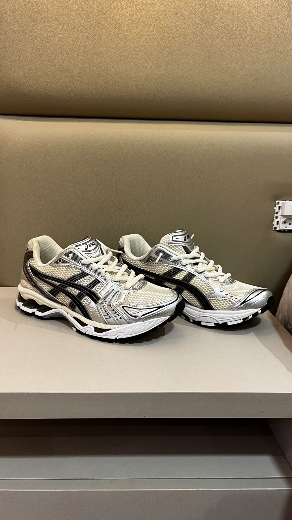 Asics Gel-Kayano 14 Cream Black Metallic Plum