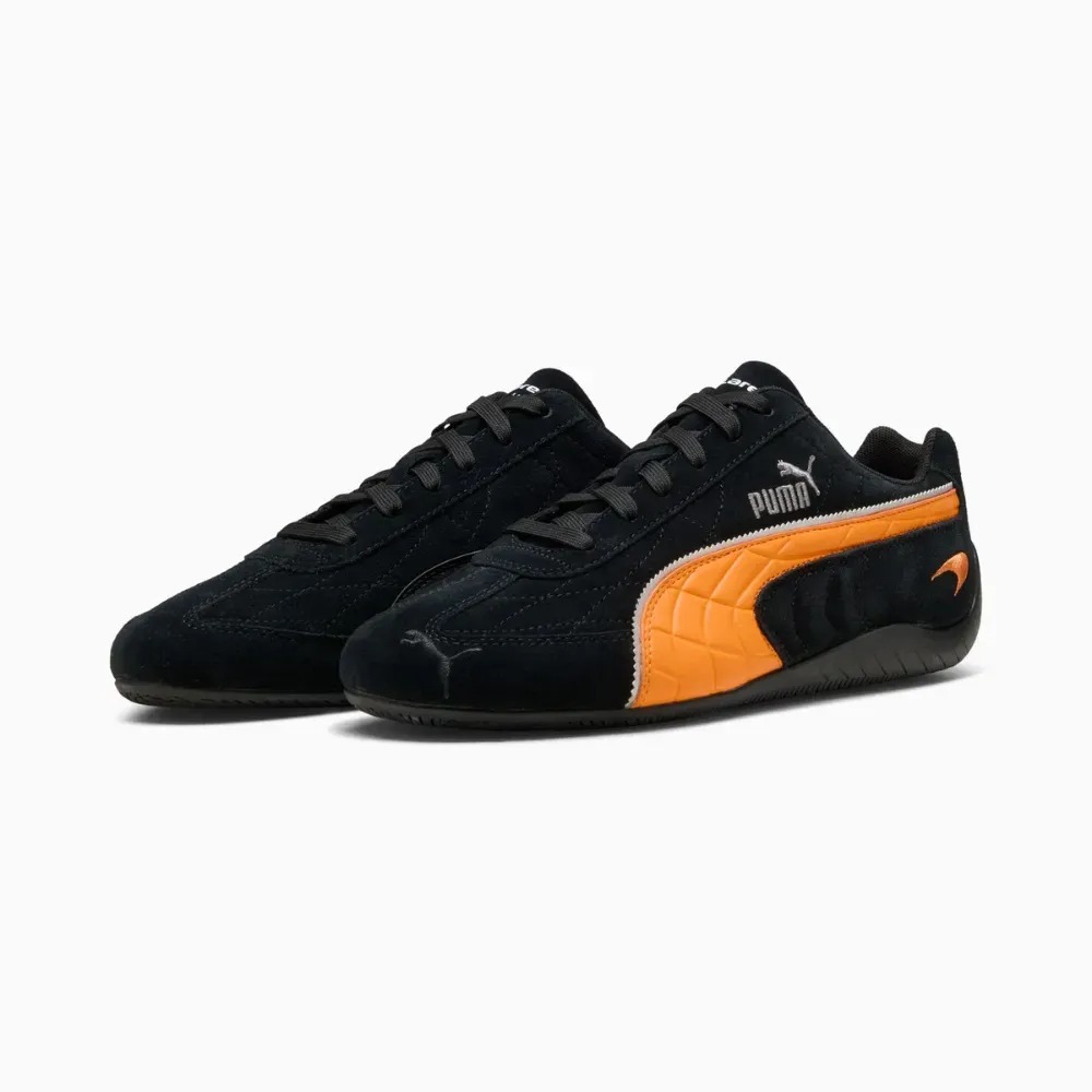 Mc Laren x Puma Speedcat Black Bright Papaya