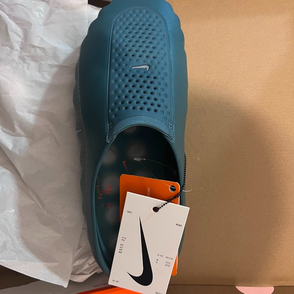 Nike Mind 001 Slide Mineral Slate — 42, Novo
