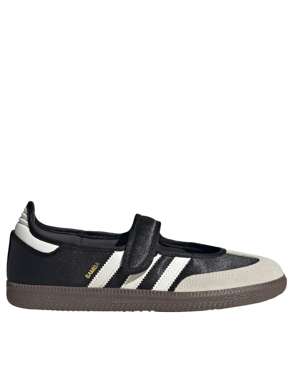 adidas Samba Jane Core Black Off White Gold Metallic