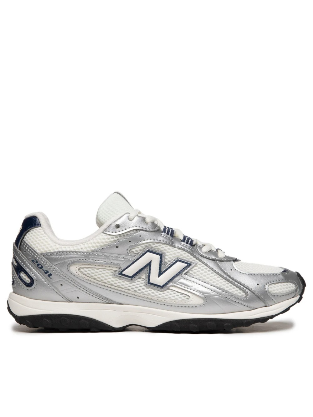 New Balance 204L Sea Salt Silver Metallic Navy