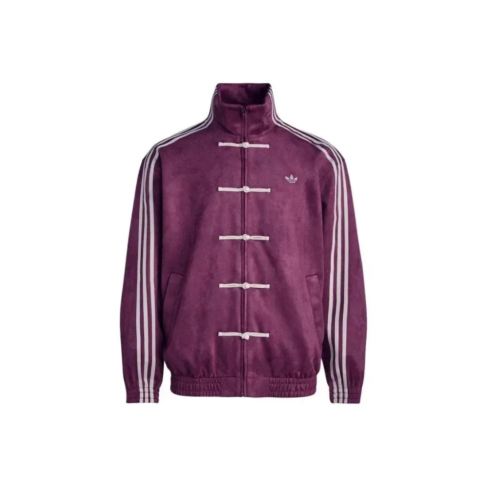 Jaqueta adidas New Chinese Style Track Top Purple — PP / M / G, Novo