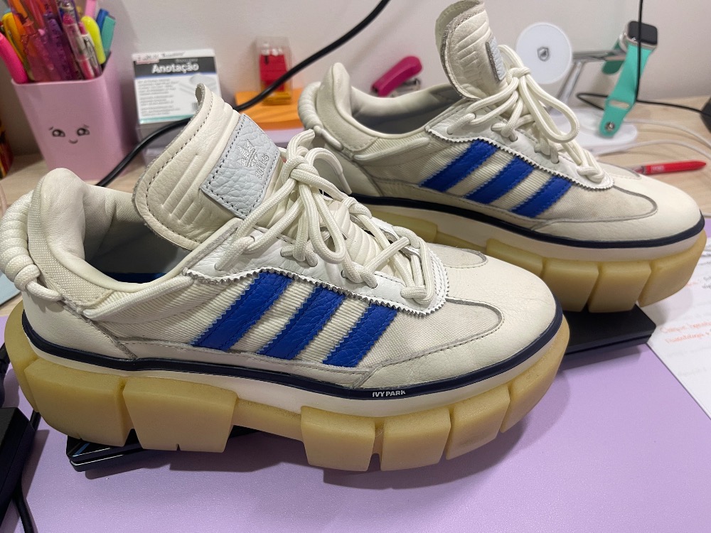 Ivy Park x Adidas Super-Sleek Glow Blue — 39, Usado