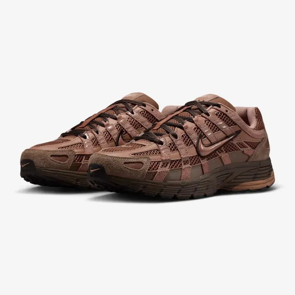 Nike P-6000 Suede Cacao Wow Baroque Brown — 37 / 37.5 / 38 / 39 / 39.5 / 40 / 40.5 / 41 / 42 / 42.5 / 43 / 43.5 / 44, Novo