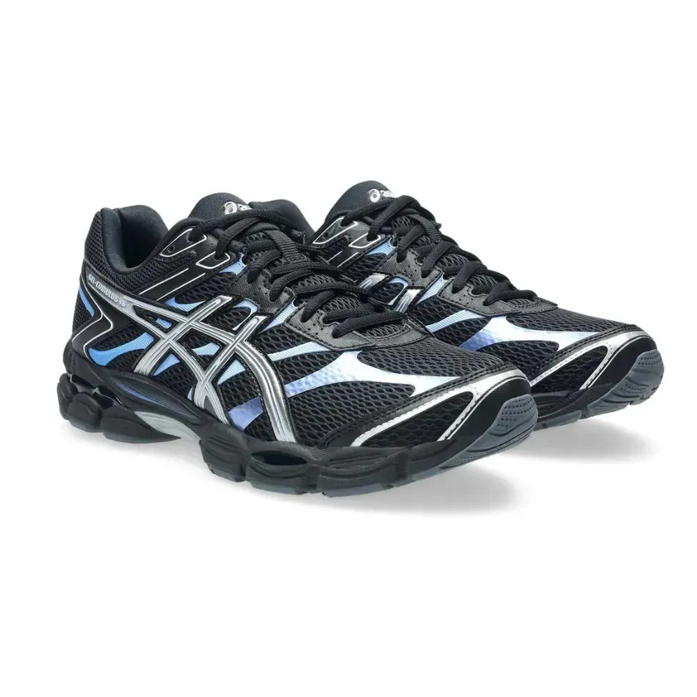 Asics Gel-Cumulus 16 Black Pure Silver — 38 / 39 / 39.5 / 40 / 40.5 / 41 / 42 / 42.5 / 43 / 43.5 / 44, Novo