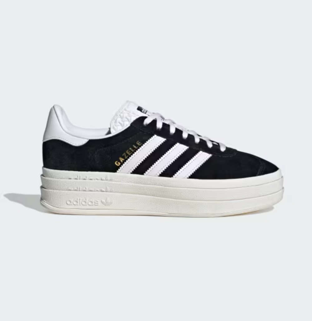 adidas Gazelle Bold Core Black White