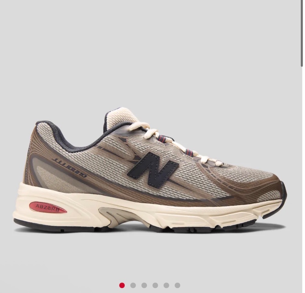 JJJJound x New Balance 740 Paper White Stoneware