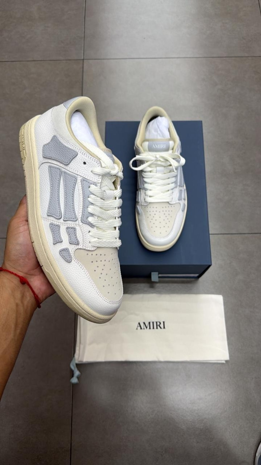 Amiri Skel Top Low Grey