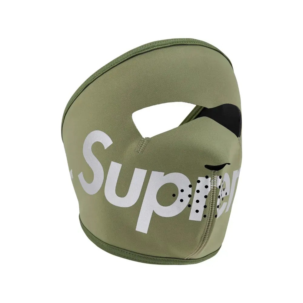 Windstopper x Supreme Máscara Facial Olive FW25-W19 — Único, Novo
