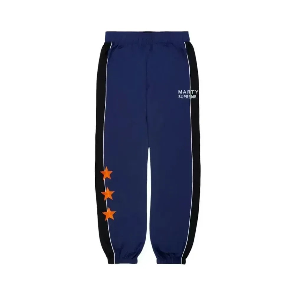 Marty Supreme A24 x Nahmias Calça Track Blue Black — M / G / XG, Novo