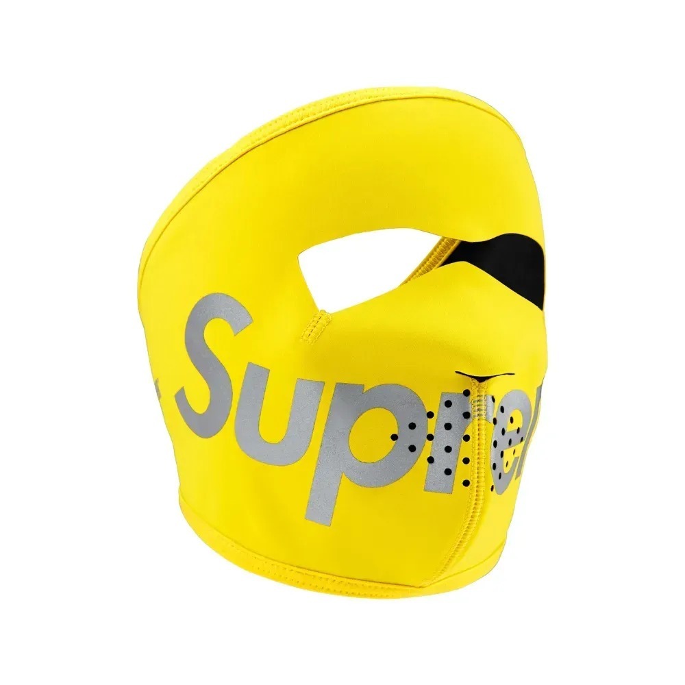 Windstopper x Supreme Máscara Facial Yellow FW25-W19 — Único, Novo