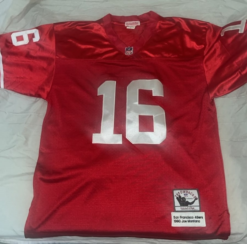 Jersey NFL San Francisco 49ERS Joe Montana 1990 - Mitchell & Ness