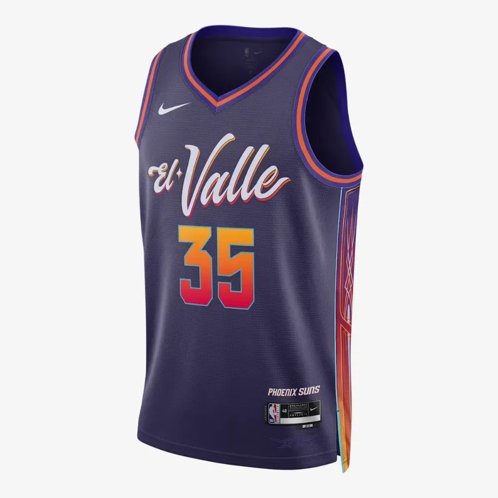 Jersey Nike Dri-FIT Phoenix Suns City 2023/24 Kevin Durant NBA Swingman — P / M, Novo