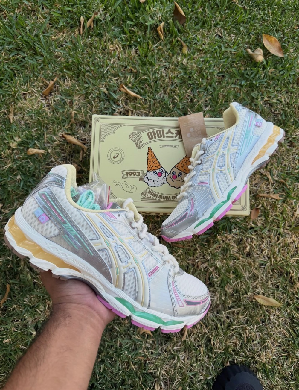 VandyThePink x Asics Gel-Kayano 12.1 Vanilla