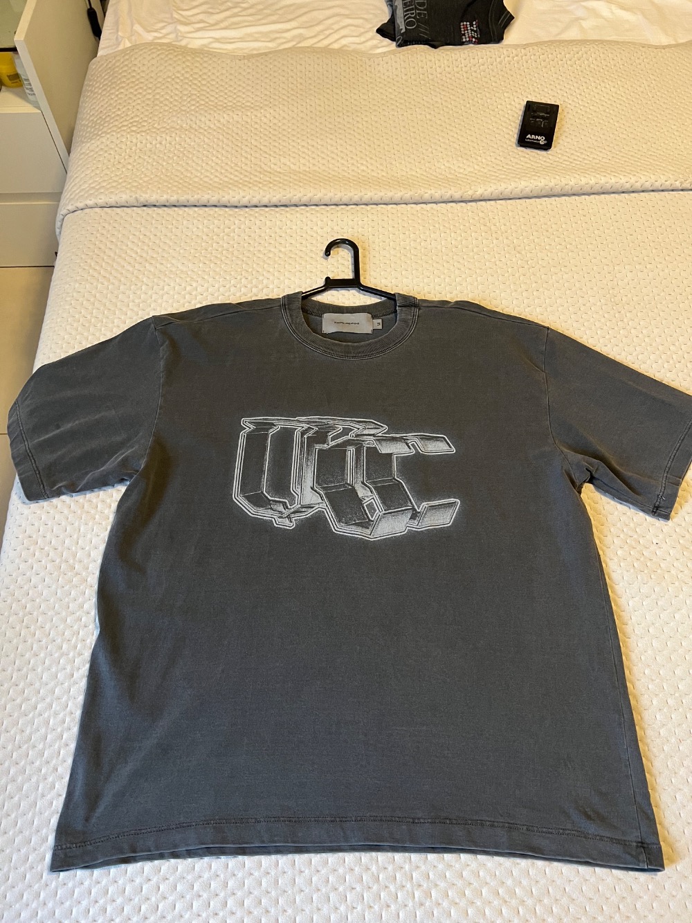 Camiseta Quadro Creations Prisma Boxy Stoned Preto