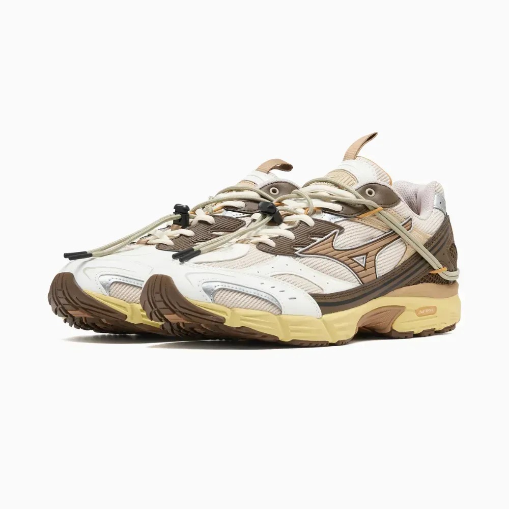 AFEW x Mizuno MXR OAG3 Fog Tigerseye Desertpalm — 41 / 42 / 42.5 / 43.5 / 44, Novo