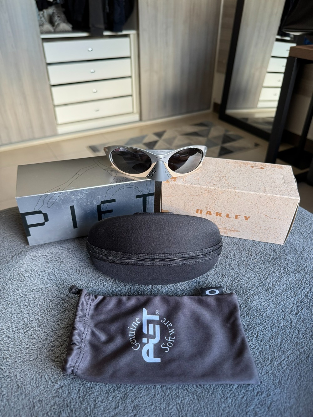 Piet x Oakley Óculos Plantaris Antique Silver