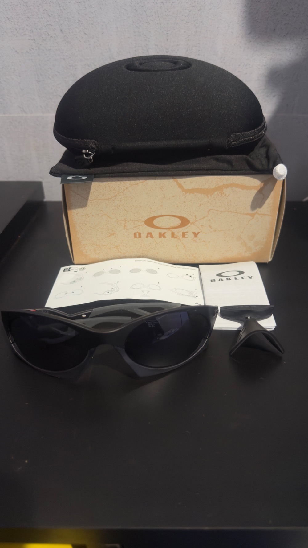 Óculos Oakley Plantaris Matte Black Prizm Grey