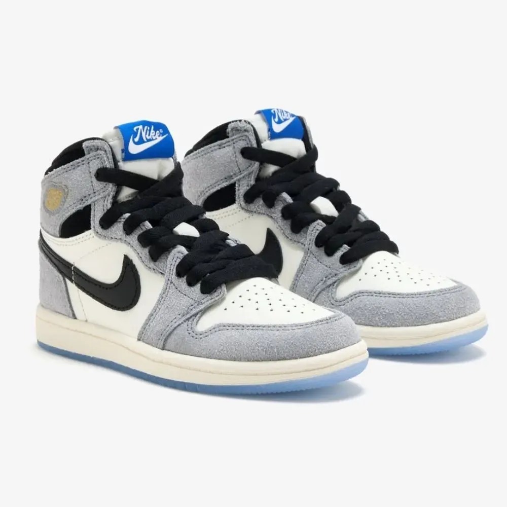 Air Jordan 1 Retro High OG All-Star Cool Grey Black Sail Game — 40, Novo