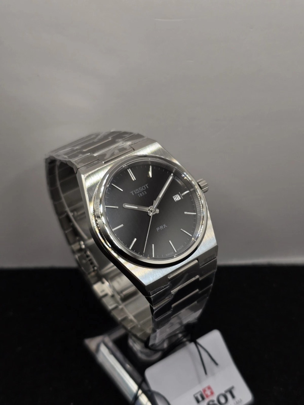 Relógio Tissot PRX 40mm Black Silver