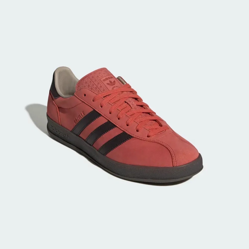 adidas Gazelle Indoor Pro Crew Red Supplier Colour Charcoal