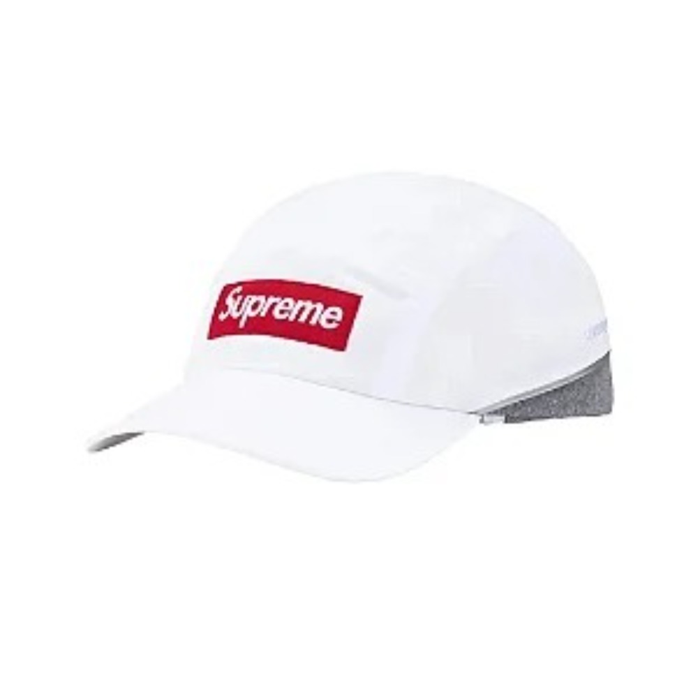 Boné Supreme Polartec Lined Packable Earflap Camp White FW25-W19 — Único, Novo
