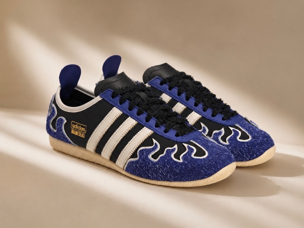 Brain Dead x adidas Japan Lo Core Black Off White Warm Vanilla