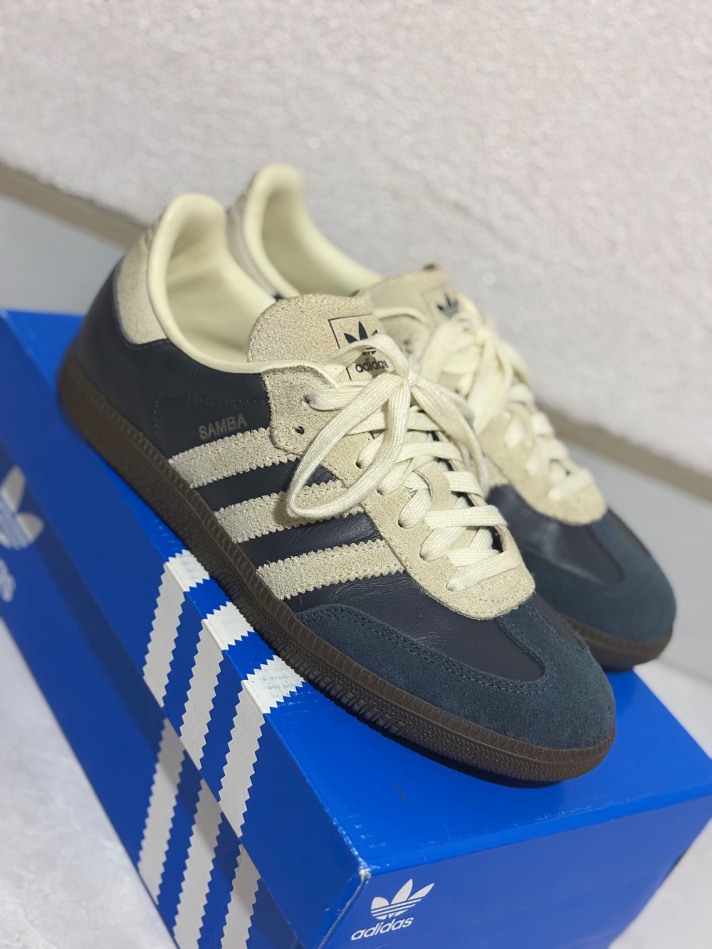 adidas Samba OG Aurora Ink Cream White Gum