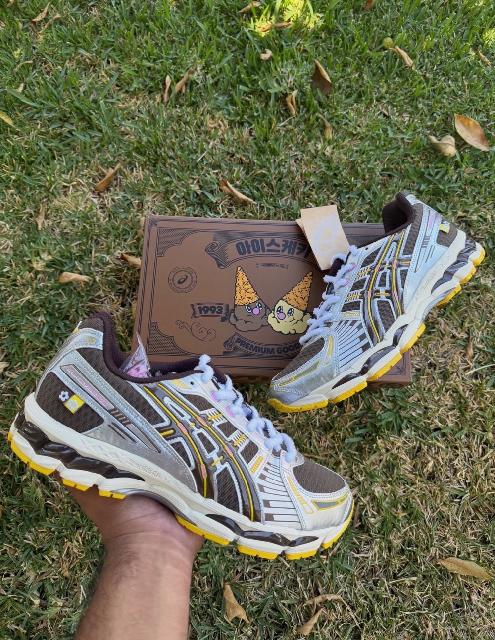 VandyThePink x Asics Gel-Kayano 12.1 Chocolate