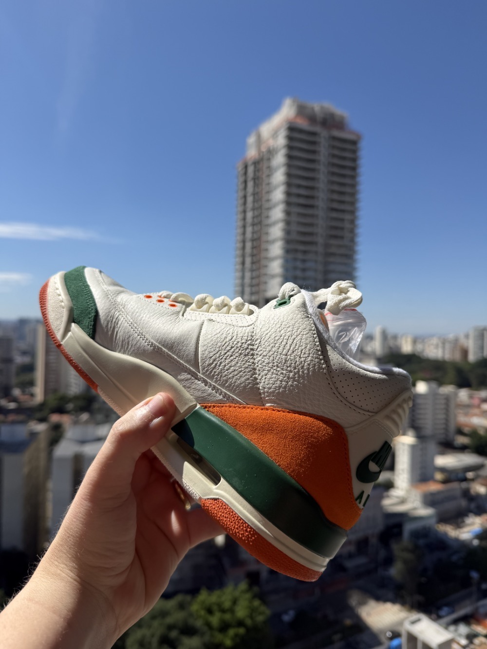 SoleFly x Air Jordan 3 Miami — 40, Novo