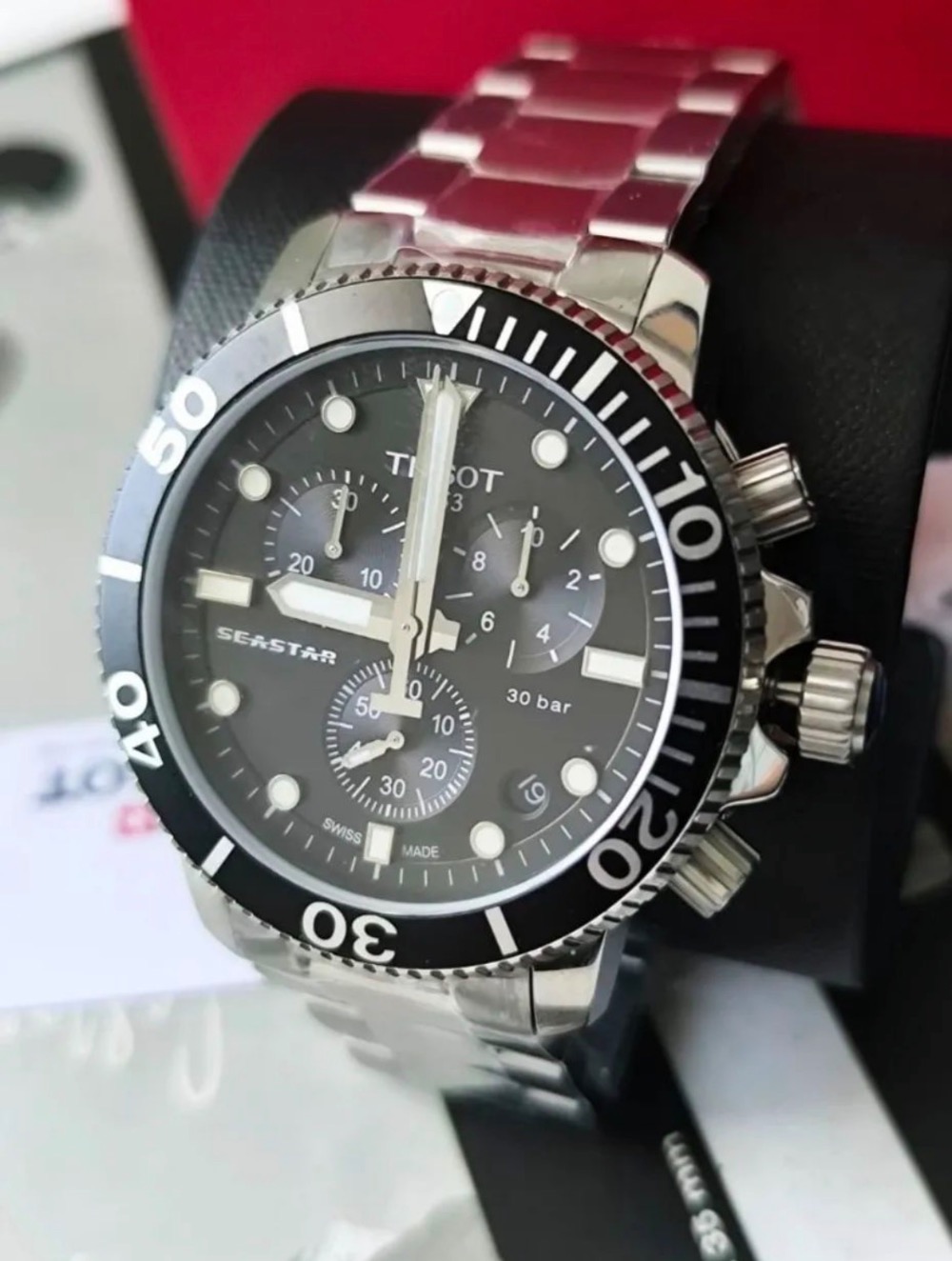 Tissot Seastar 1000 Chronograph Preto T120.417.11.051.00