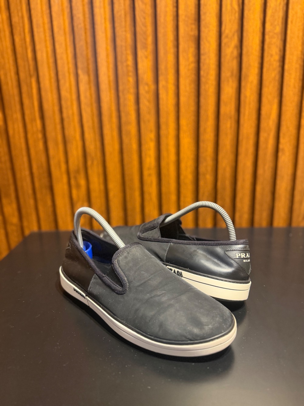 Tênis Prada Slip On Preto