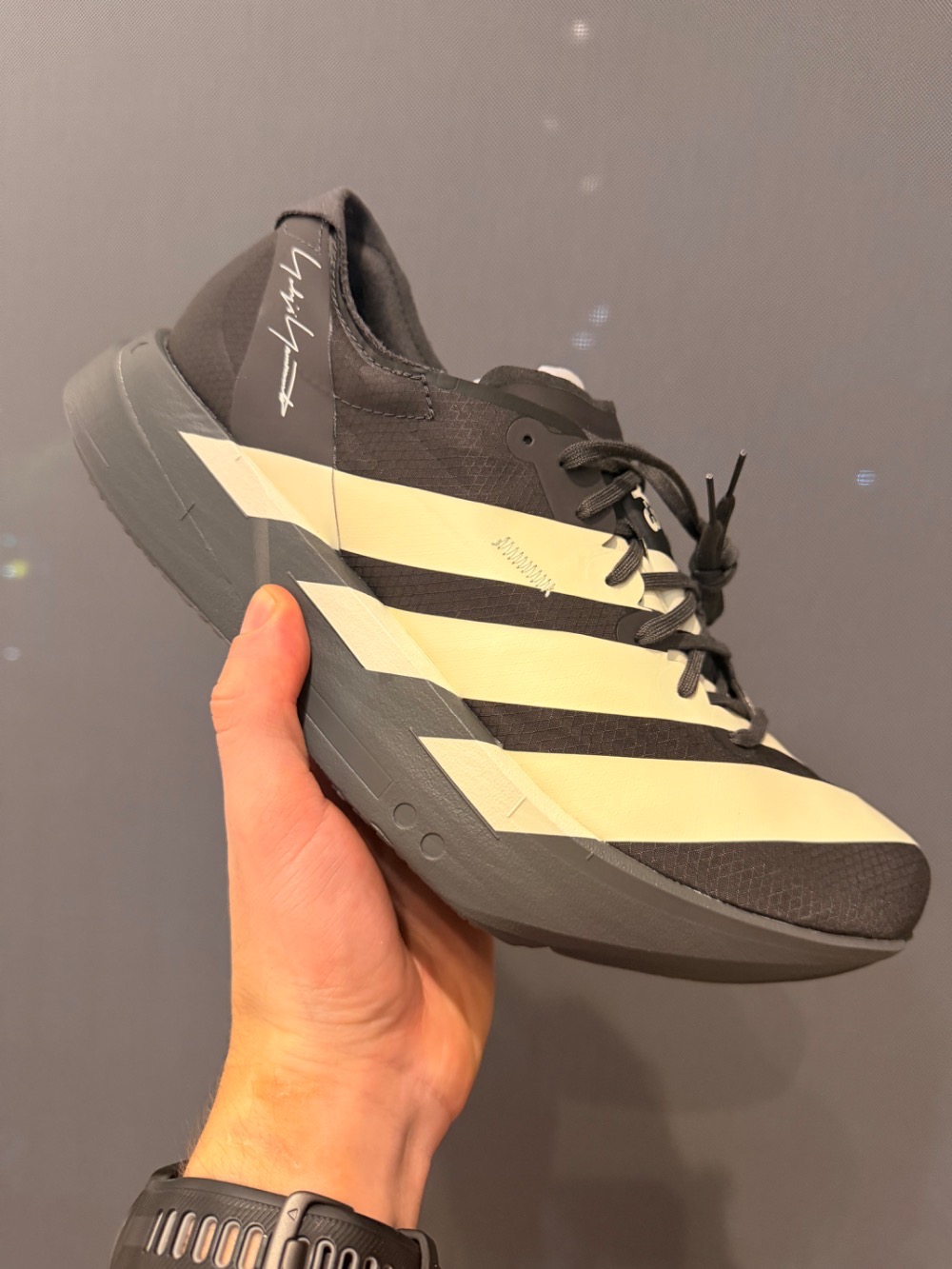 Y-3 x adidas Adios Pro 4.0 Black — 40 / 40.5 / 41 / 41.5, Novo