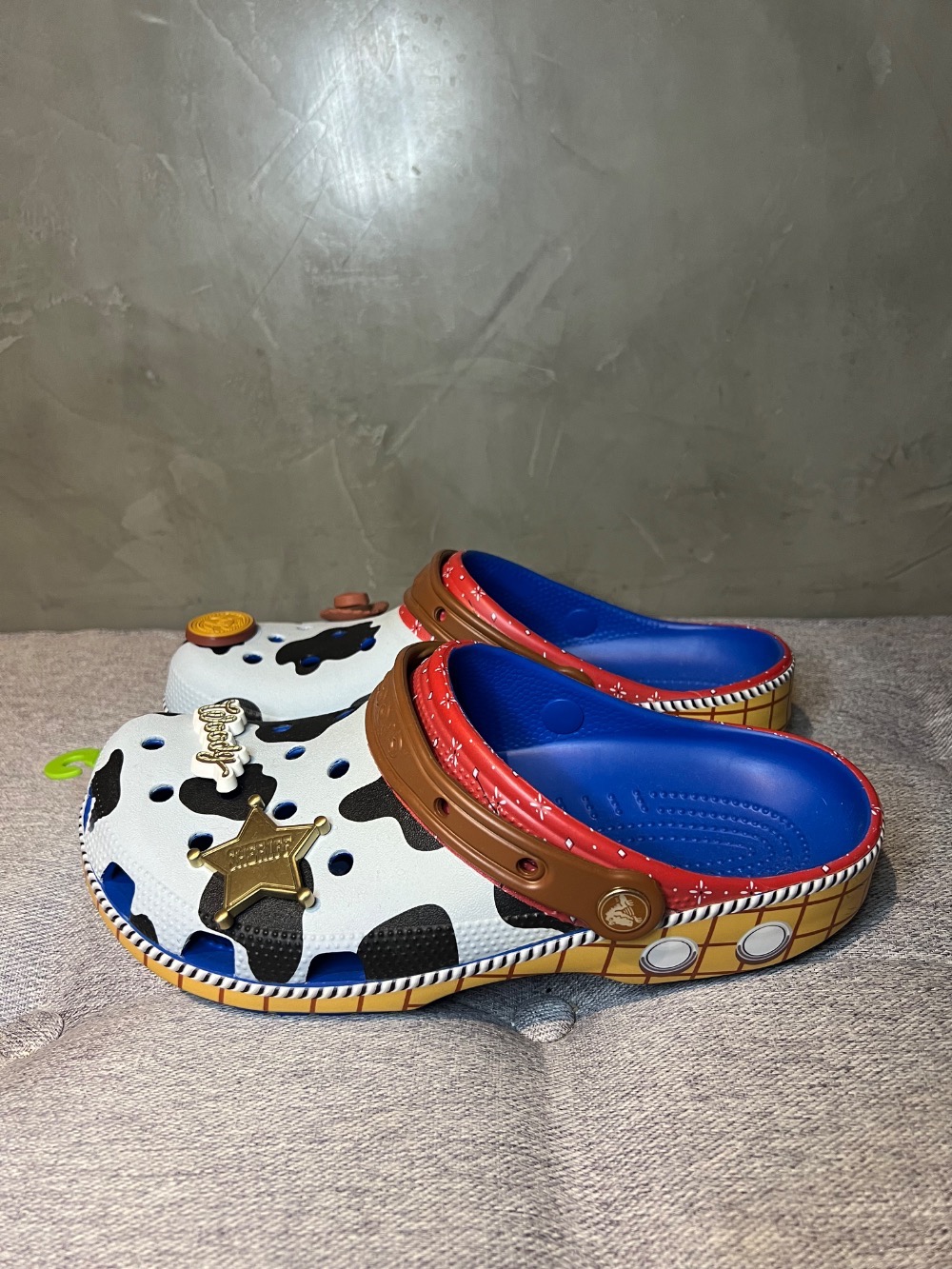 Toy Story x Crocs Classic Clog Sheriff Woody Blue Jean
