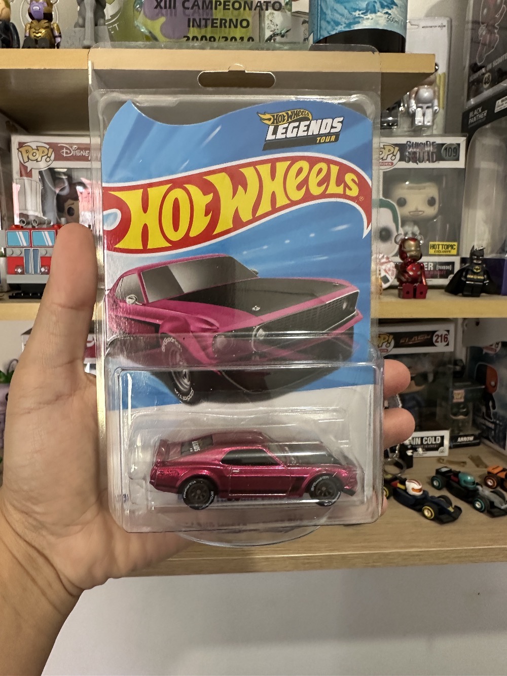 Hotwheels 69 Ford Mustang Boss 302 Legends Tour 2026