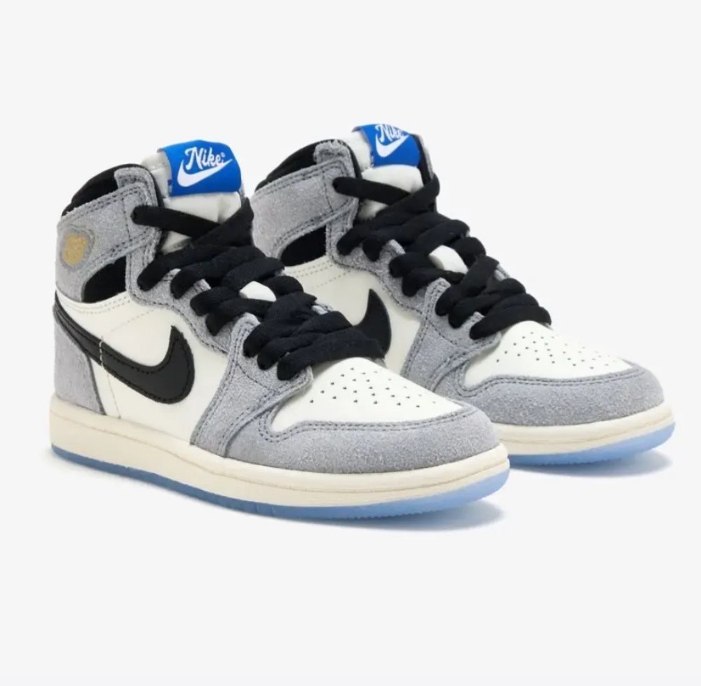 Air Jordan 1 Retro High OG All-Star Cool Grey Black Sail Game — 42, Novo