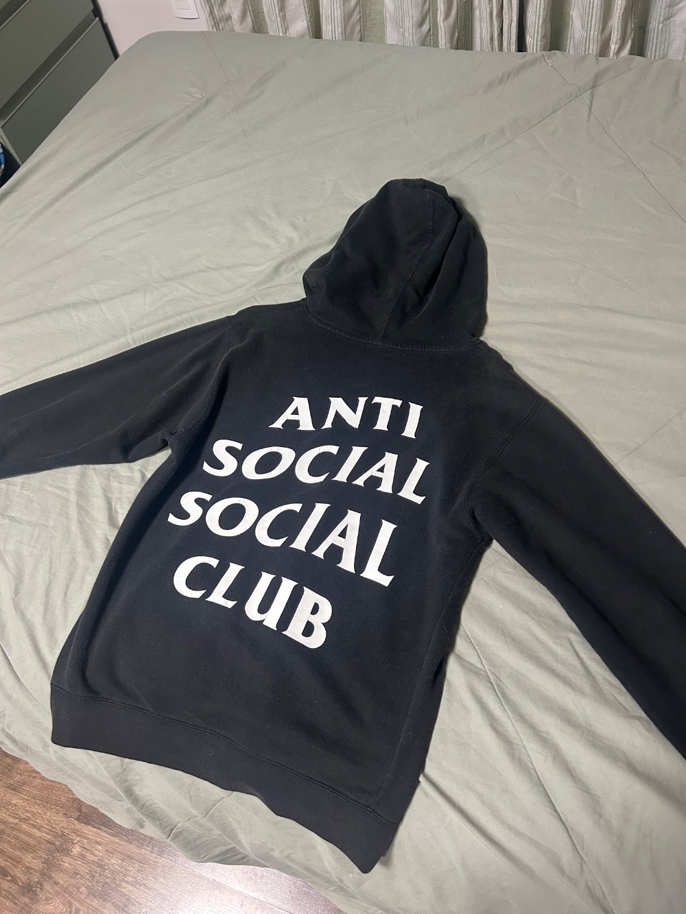Anti Social Social Club moletom preto