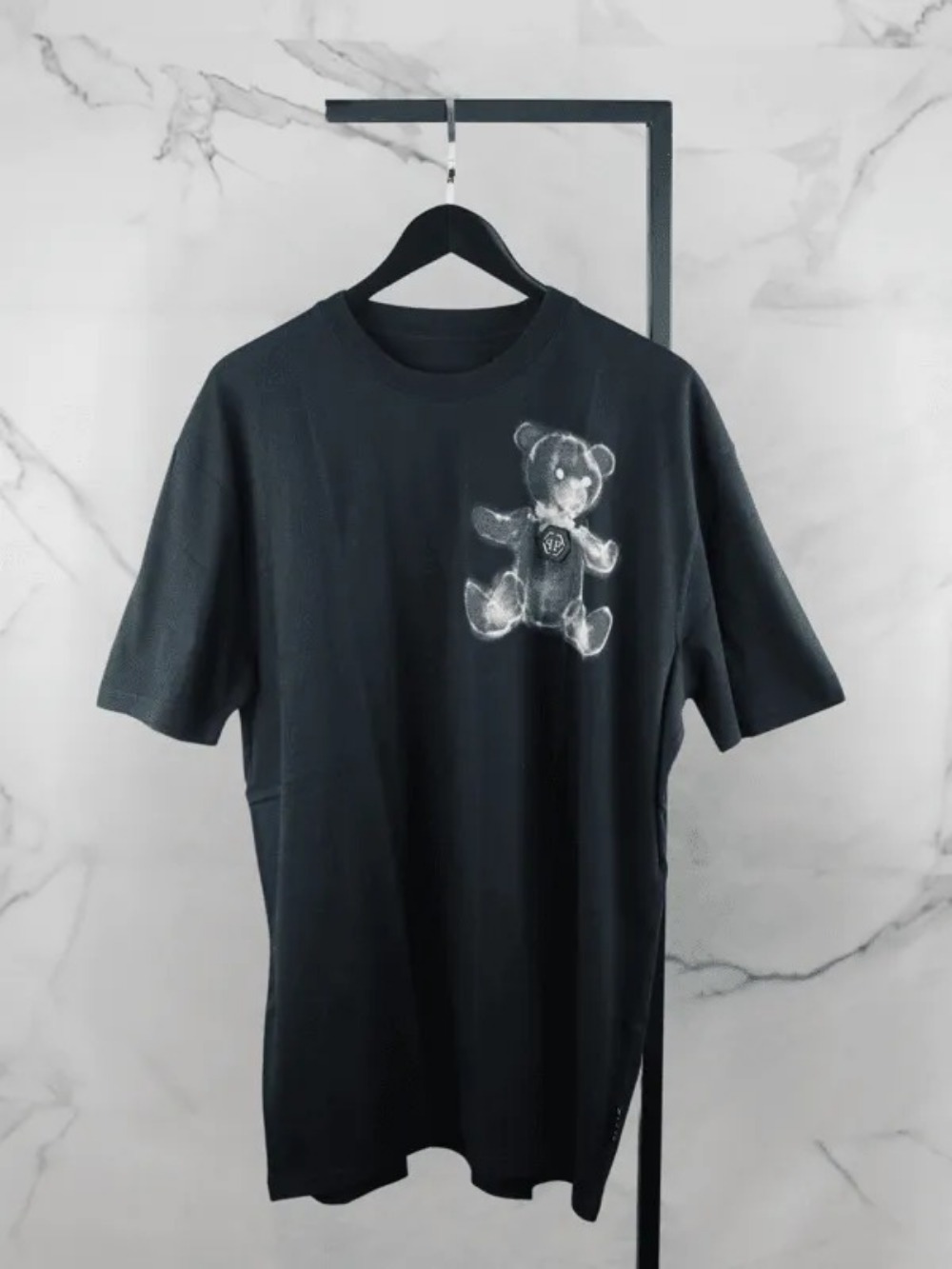 Camiseta Philipp Plein Basic Logo Bear
