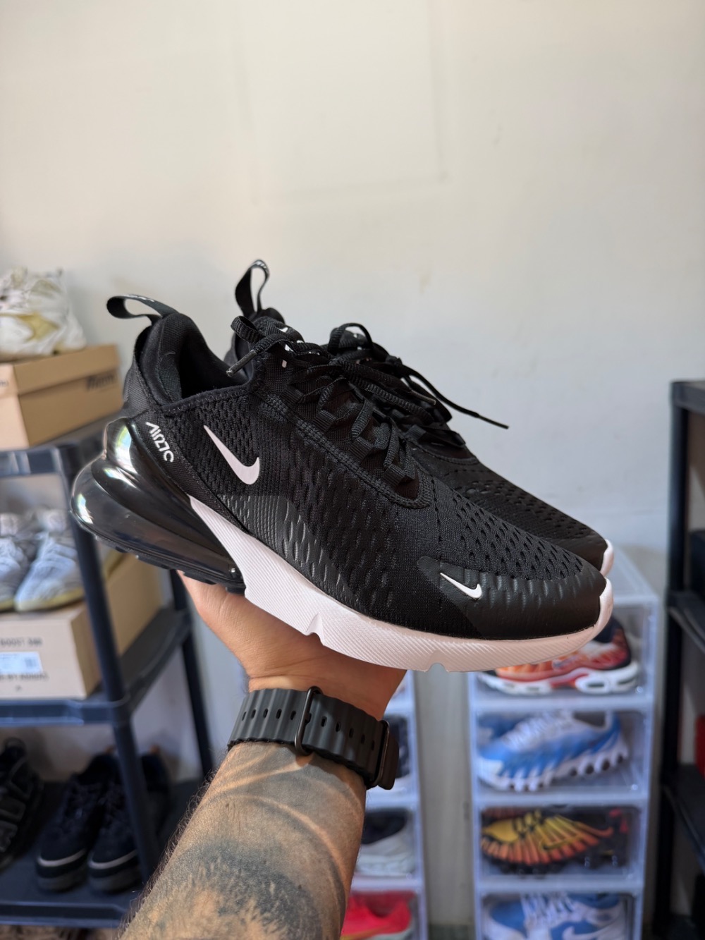 Nike Air Max 270 Triple Black — 39, Novo