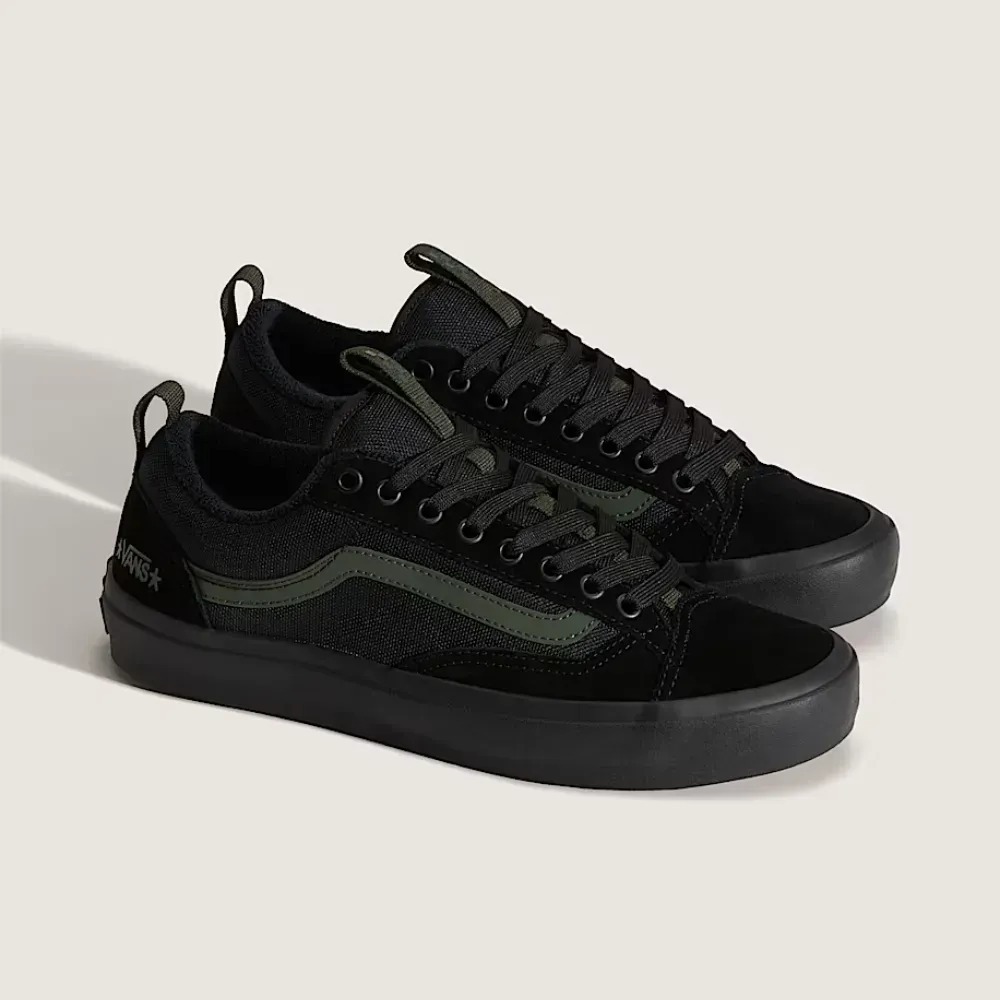 Atiba Jefferson x Vans Skate Old Skool 36 Atiba Black Dark Green — 38 / 39 / 39.5 / 40 / 40.5 / 41 / 42 / 42.5 / 43 / 43.5 / 44, Novo