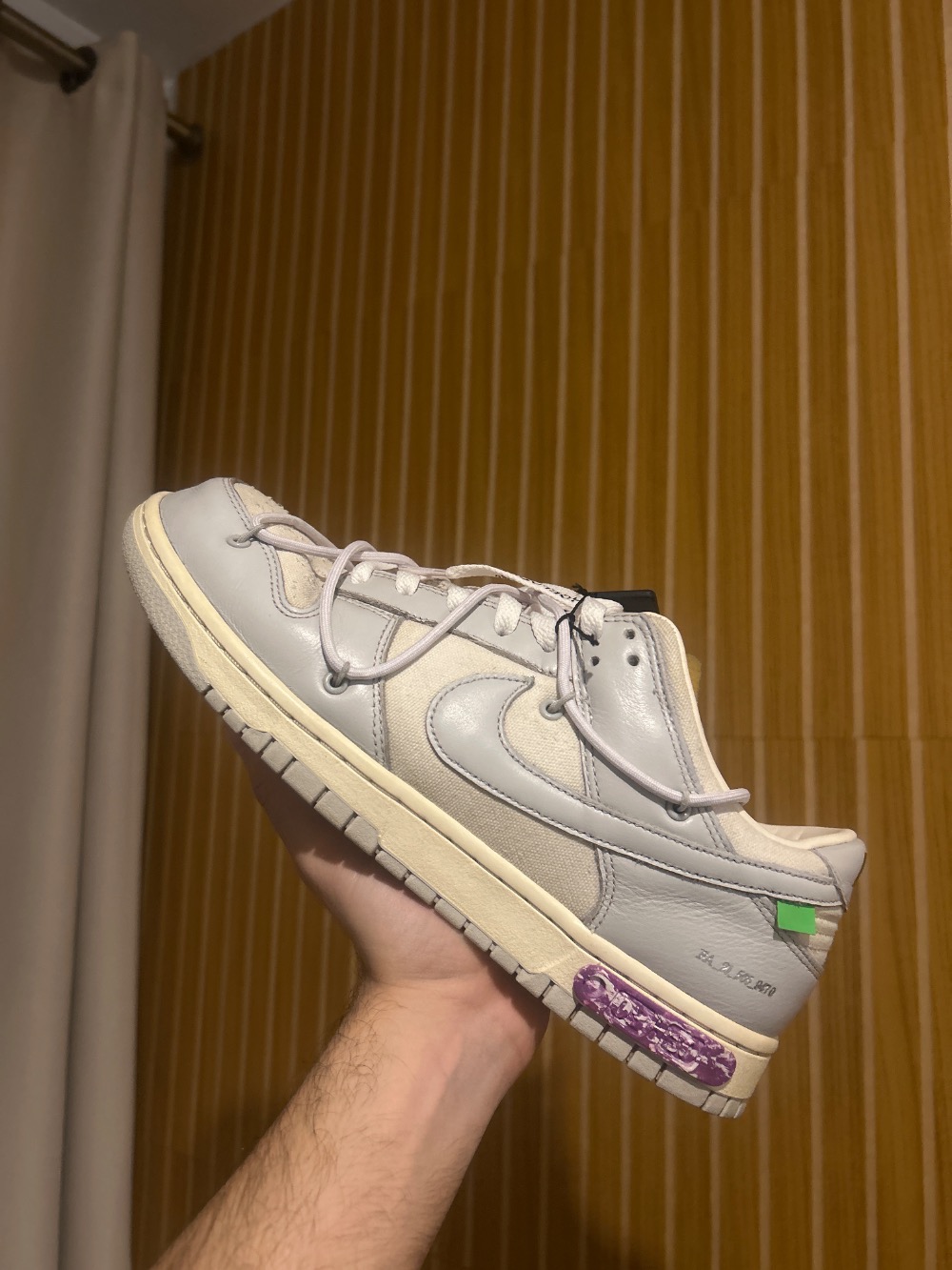 Off-White x Nike Dunk Low Lot 3 of 50 — 42.5, Usado