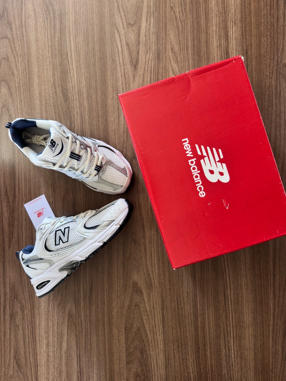 New Balance 530 White Natural Indigo